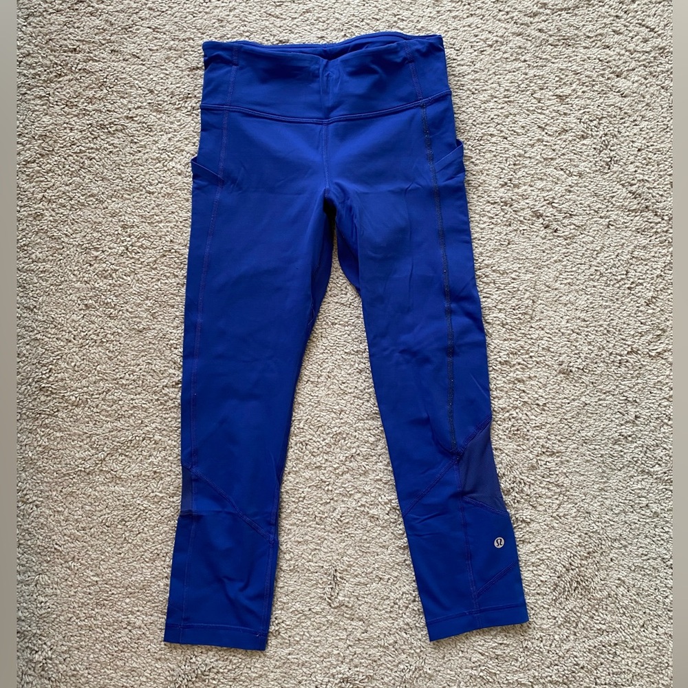 Lululemon cobalt blue leggings